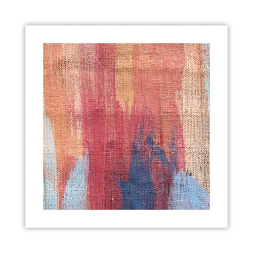 Poster - Plutind prin curcubeu - 40x40 cm