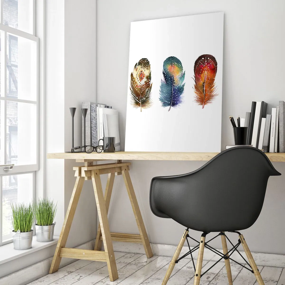 Tablou pe sticlă - Ritualuri, rituri, mistere - 50x70 cm