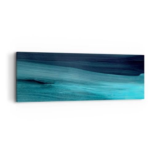 Tablou pe pânză - Du-te cu fluxul - 90x30 cm