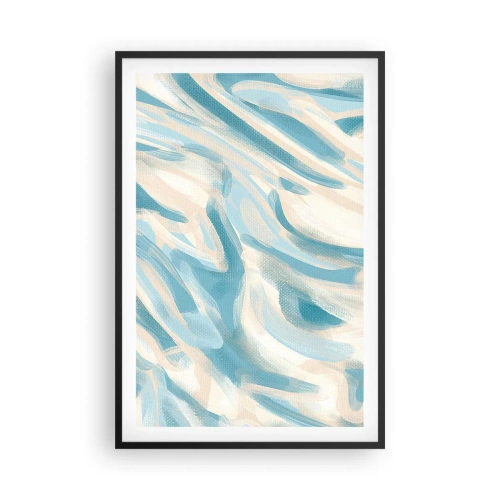 Poster în ramă neagră - Brize de primăvară - 61x91 cm