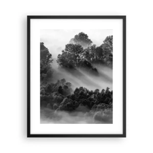 Poster în ramă neagră - Trezindu-se din somn - 40x50 cm