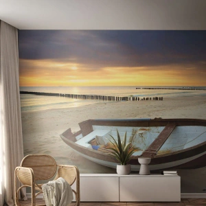Tapet Premium Sand - Plaje mai frumoase nu există - Peisaj, Mare, plajă - 200x140 cm