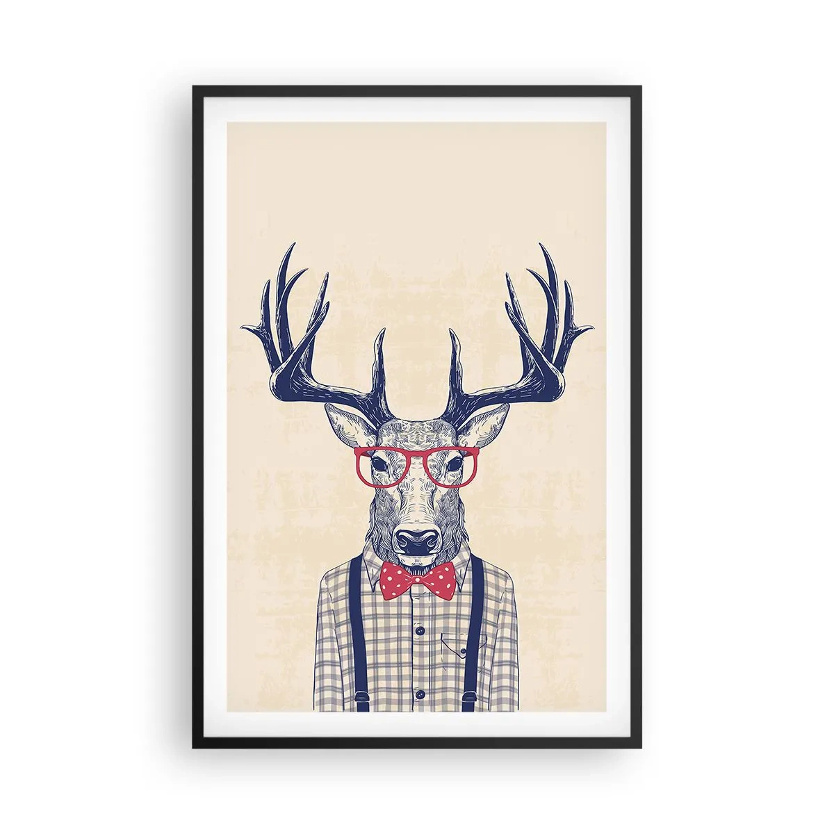 Poster în ramă neagră - O extravaganță jucăușă - 61x91 cm