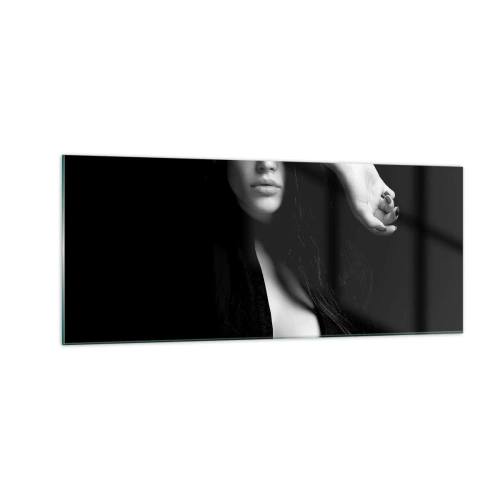 Tablou pe sticlă - Școala de seducție - 100x40 cm