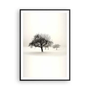 Poster în ramă neagră - Hibernare - 70x100 cm