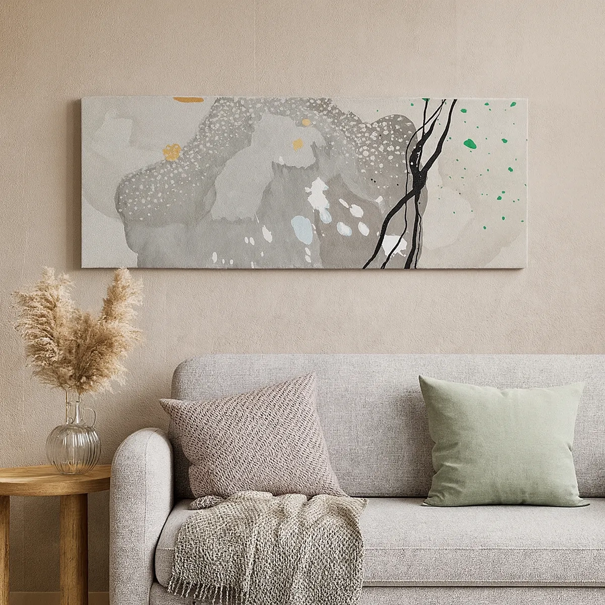 Tablou pe pânză - Compoziție organică - 30x30 cm