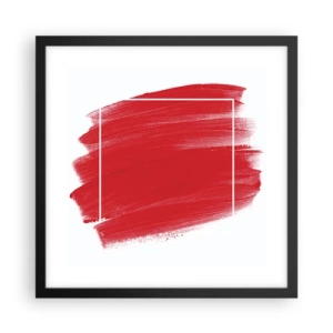 Poster în ramă neagră - În afara cadrului - 40x40 cm