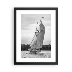 Poster în ramă neagră - Frații vântului - 30x40 cm