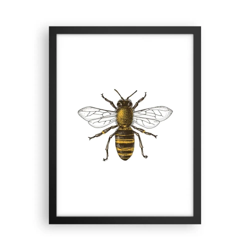 Poster în ramă neagră - Frumoasă și bună - 30x40 cm