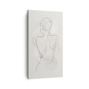 Tablou pe pânză - Ca un instrument sensibil - 45x80 cm