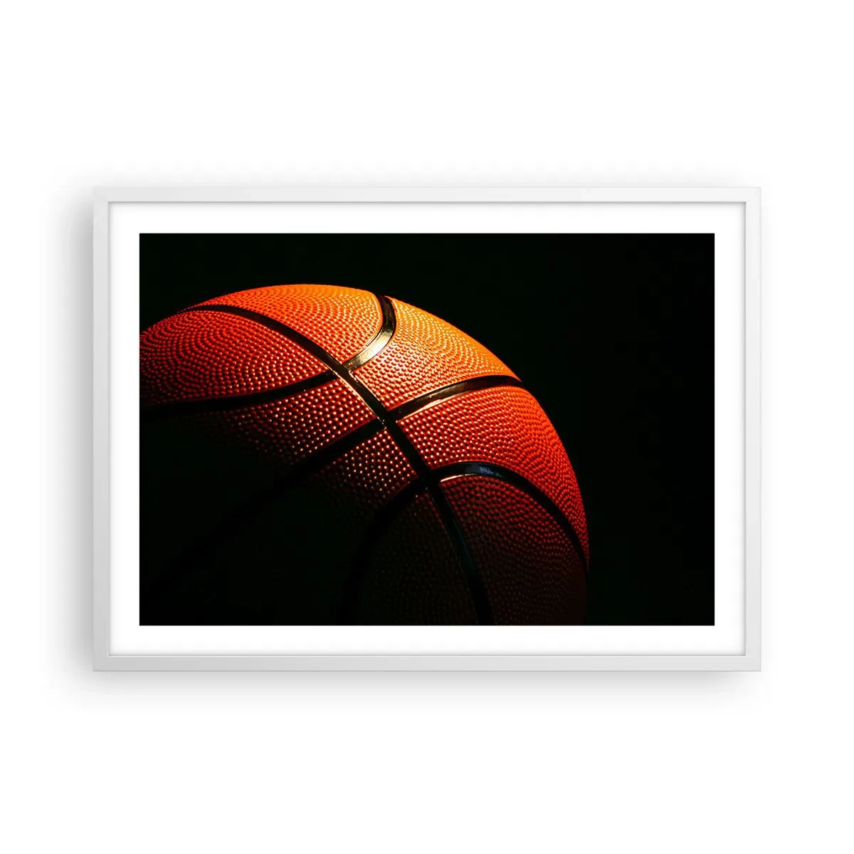 Poster în ramă albă - Frumoasă ca o planetă - 70x50 cm