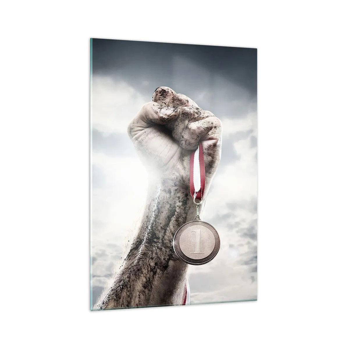 Tablou pe sticlă - Per aspera ad astra - 70x100 cm