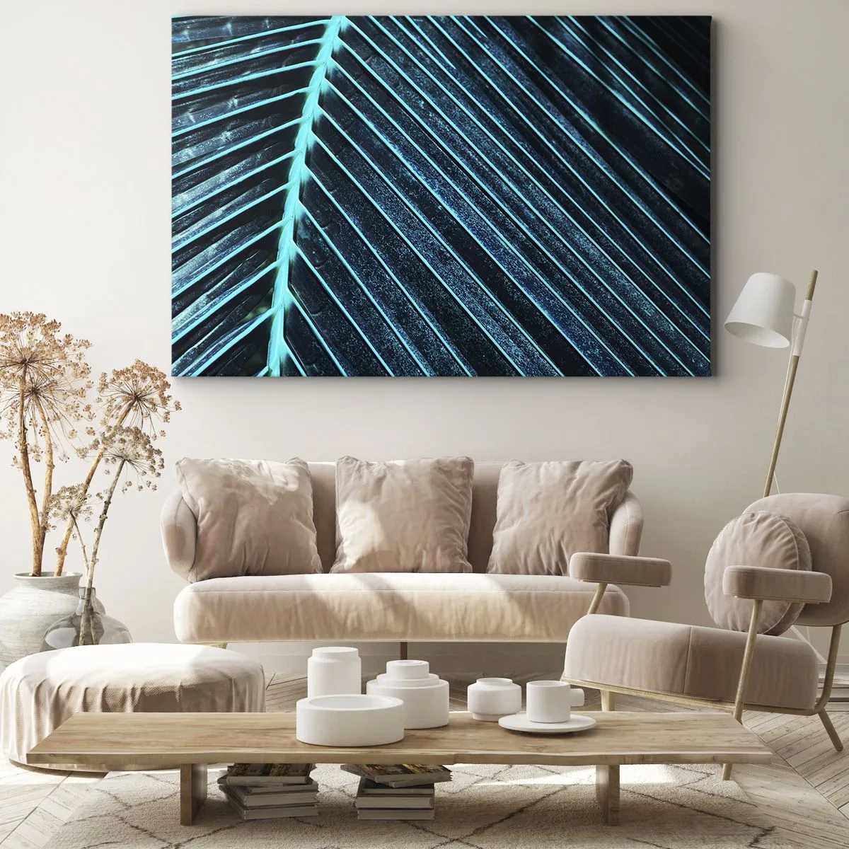 Tablou pe pânză - Textura verdelui - 120x80 cm