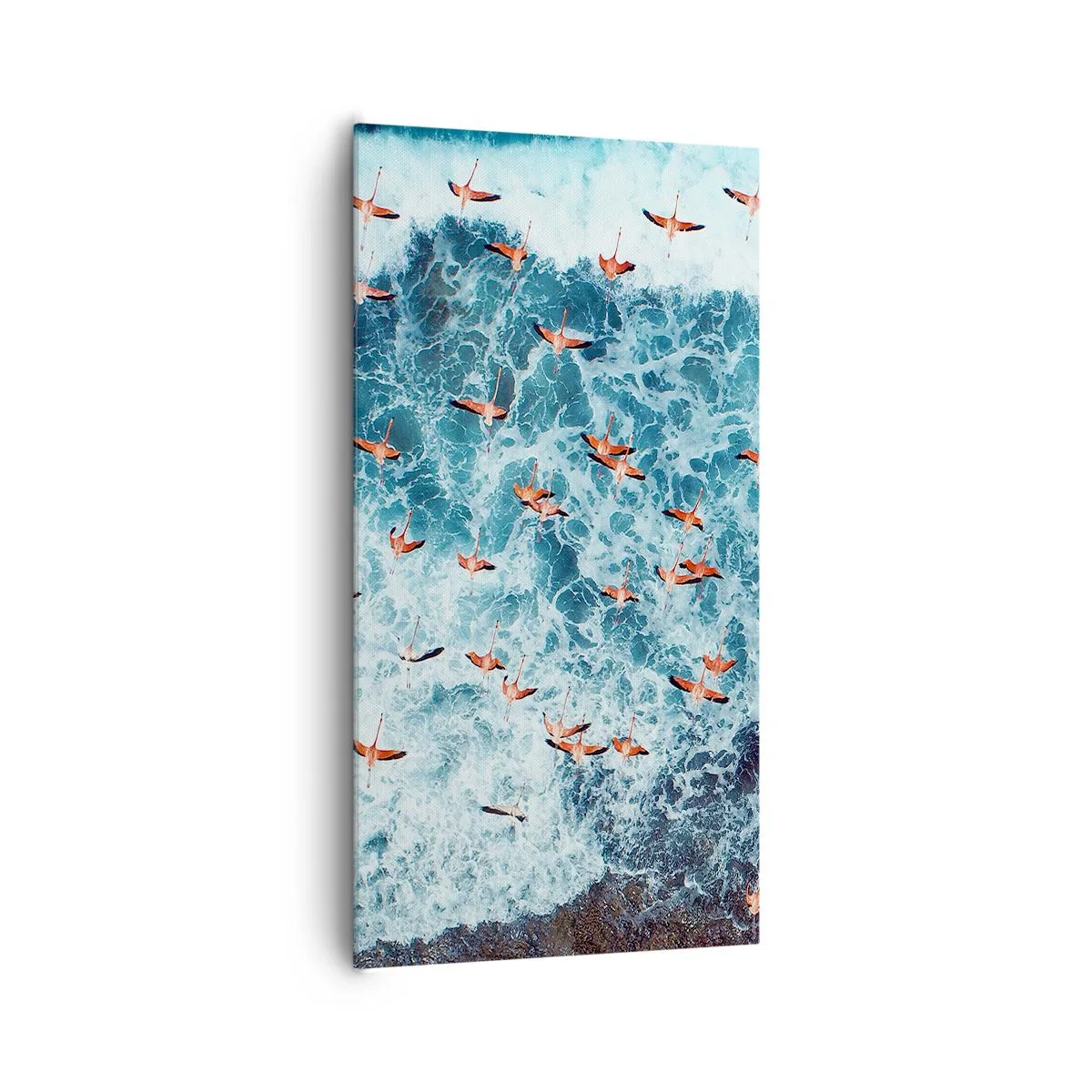 Tablou pe pânză - Parada de la malul mării - 65x120 cm