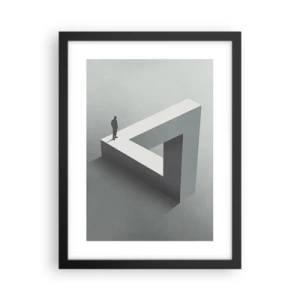 Poster în ramă neagră - Și totuși este posibil - 30x40 cm