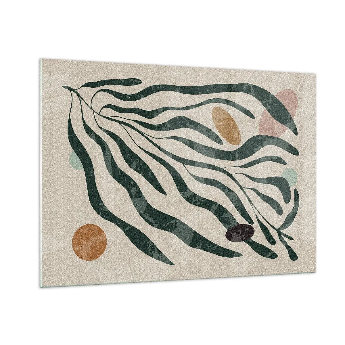 Tablou pe sticlă - În mijlocul vegetației - 100x70 cm