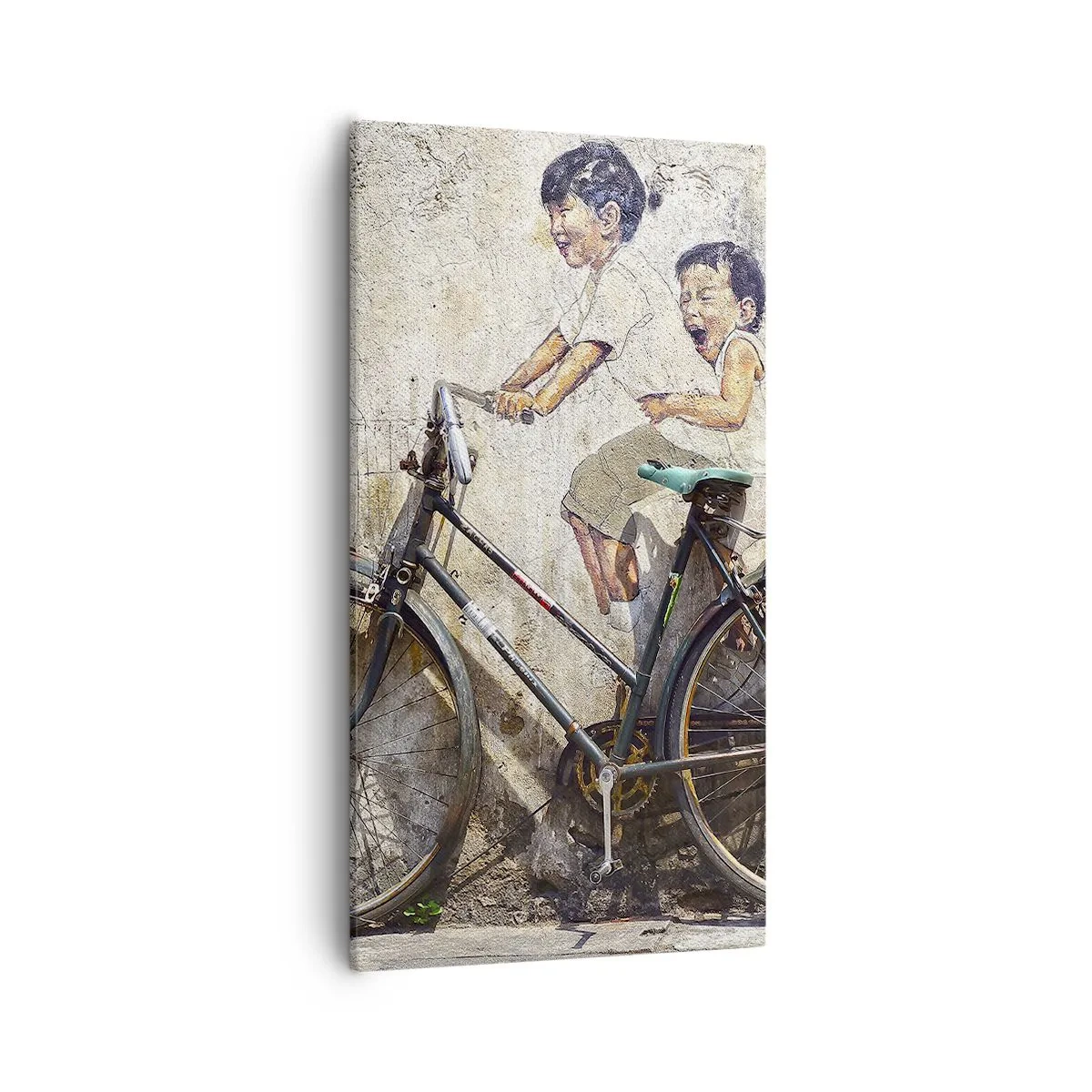 Tablou pe pânză - Adevărat sau fals? - 55x100 cm