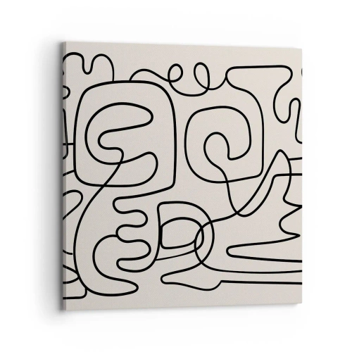 Tablou pe pânză - Pe traseu - 70x70 cm