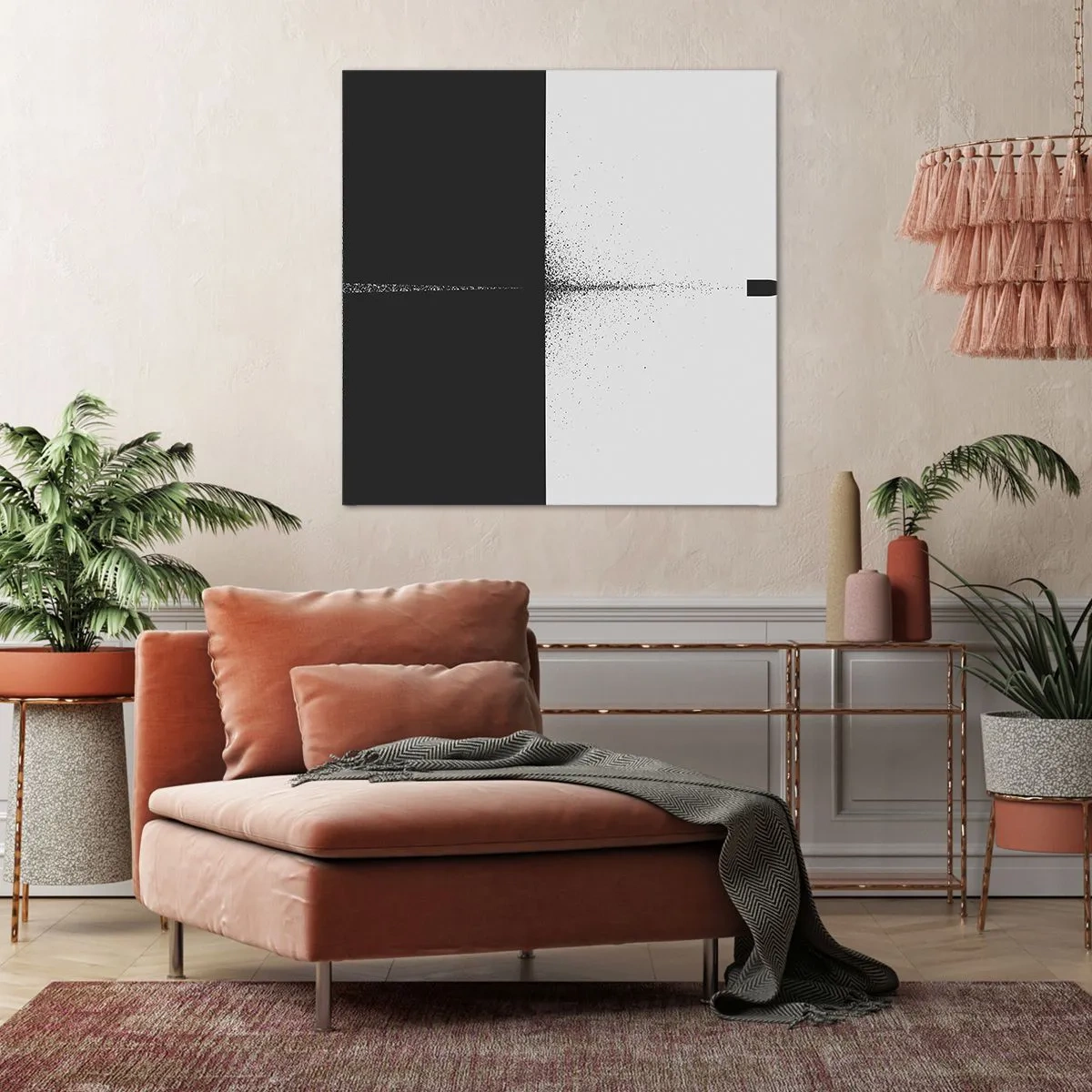 Tablou pe pânză - Direct la țintă - 60x60 cm