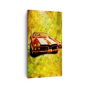 Tablou pe pânză - Puterea fermecătoare a formelor - 45x80 cm