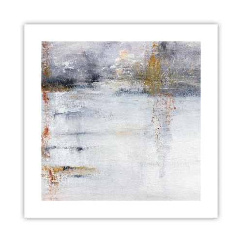 Poster - În spatele cortinei de aer - 40x40 cm