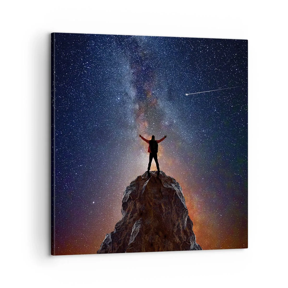 Tablou pe pânză - Puterea este cu mine! - 60x60 cm