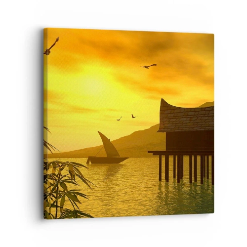 Tablou pe pânză - Pacea dorită - 30x30 cm