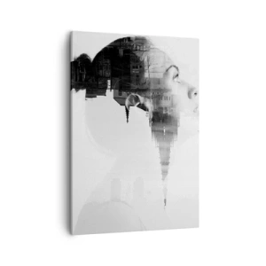 Tablou pe pânză - Pe ambele părți ale geamului - 50x70 cm