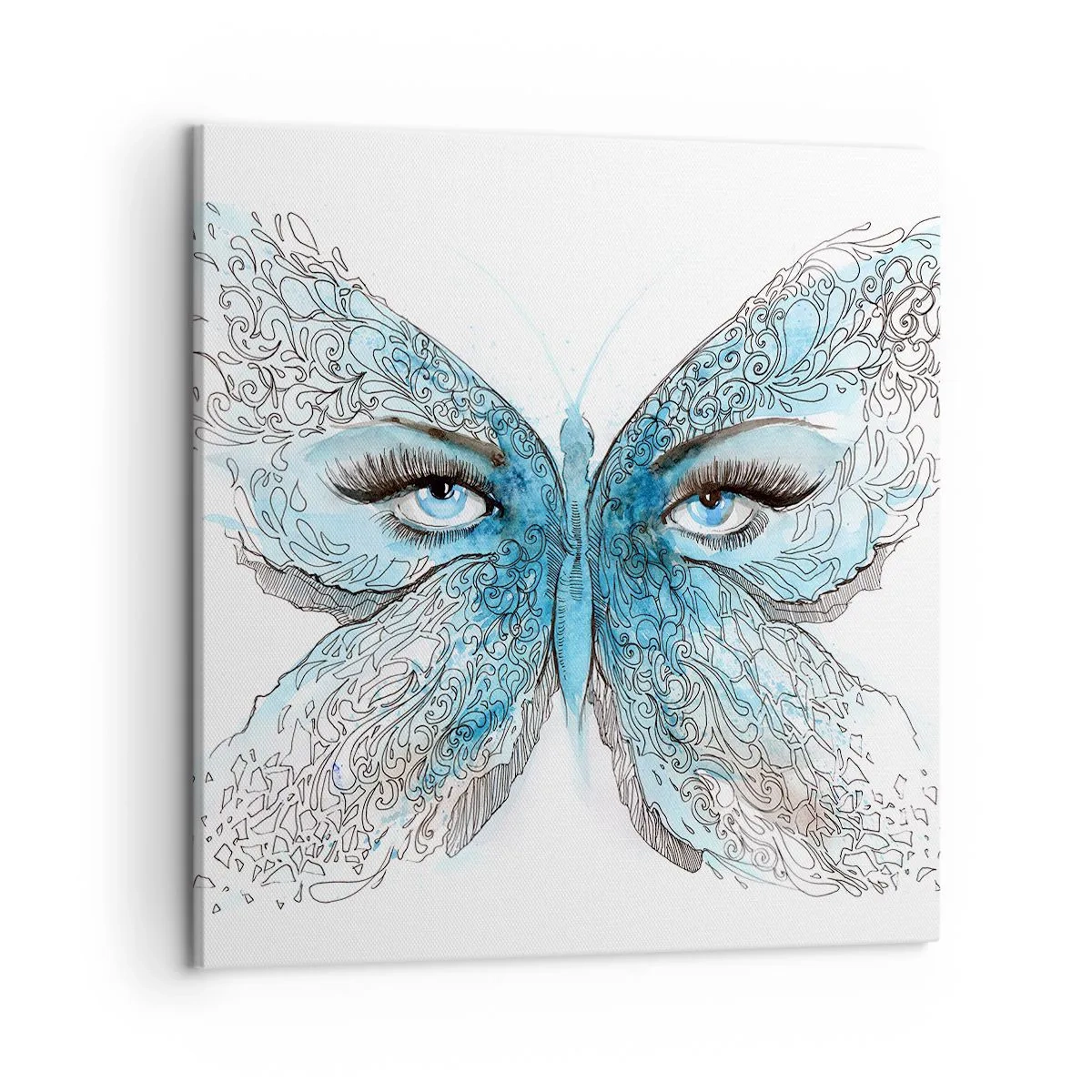 Tablou pe pânză - Polyommatus eros - 50x50 cm