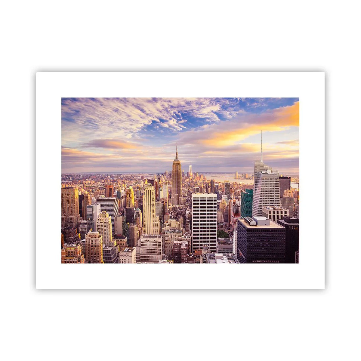 Poster - Ajungeți la nori înșiși - 40x30 cm