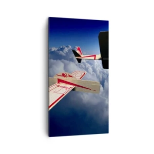 Tablou pe pânză - Chiar mai sus, chiar mai departe - 45x80 cm