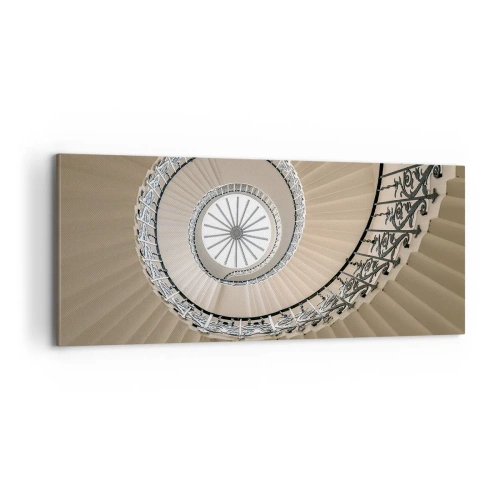 Tablou pe pânză - În interiorul cochiliei - 100x40 cm