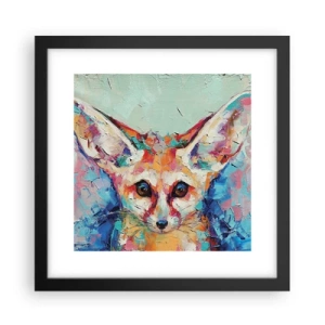 Poster în ramă neagră - Sunteți gata pentru mine? - 30x30 cm