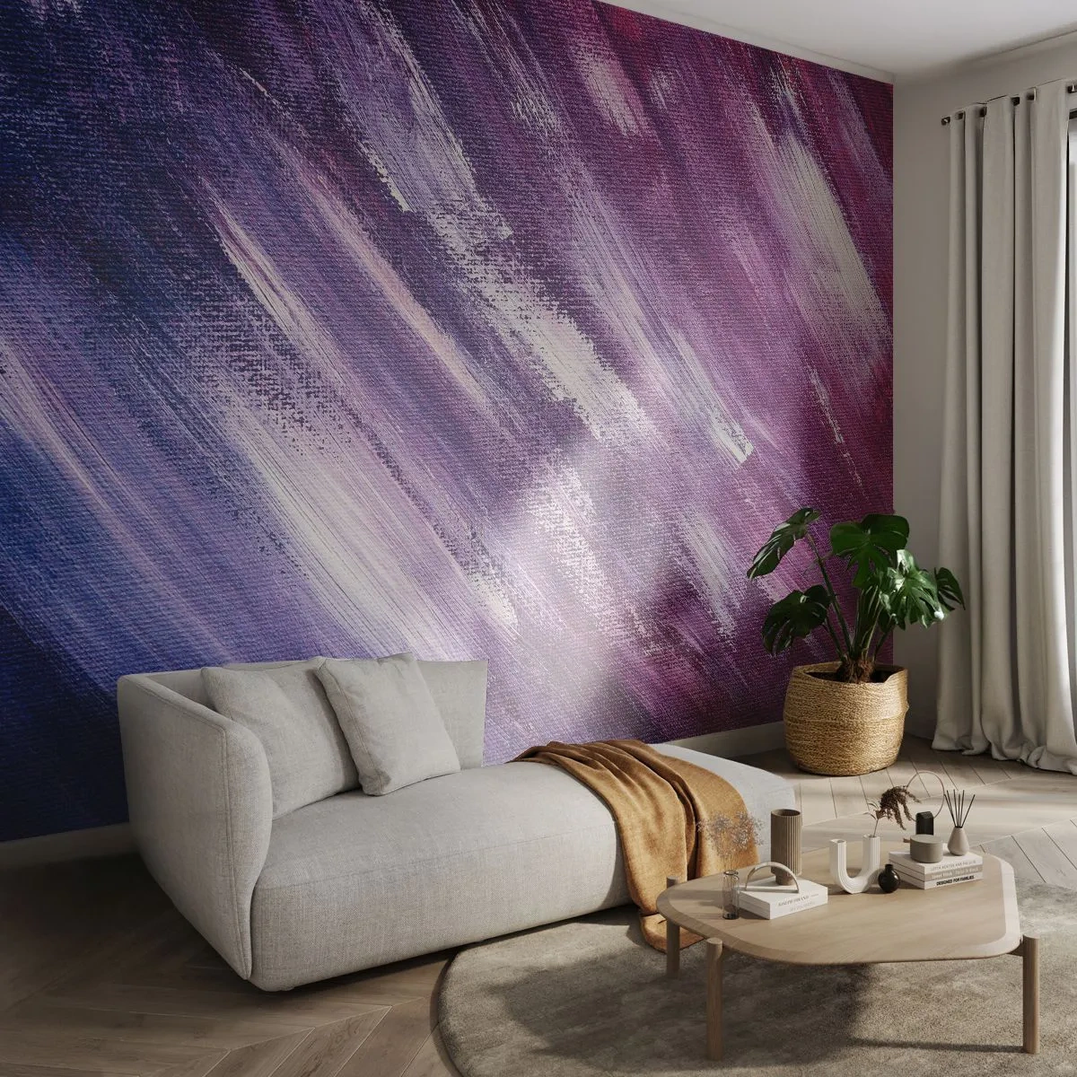 Tapet Premium Sand - Când bate vântul însorit - Abstracția, Bucată, Model modern - 100x70 cm