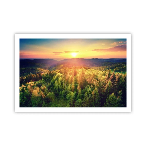 Poster - Vârfuri și culmi - 91x61 cm