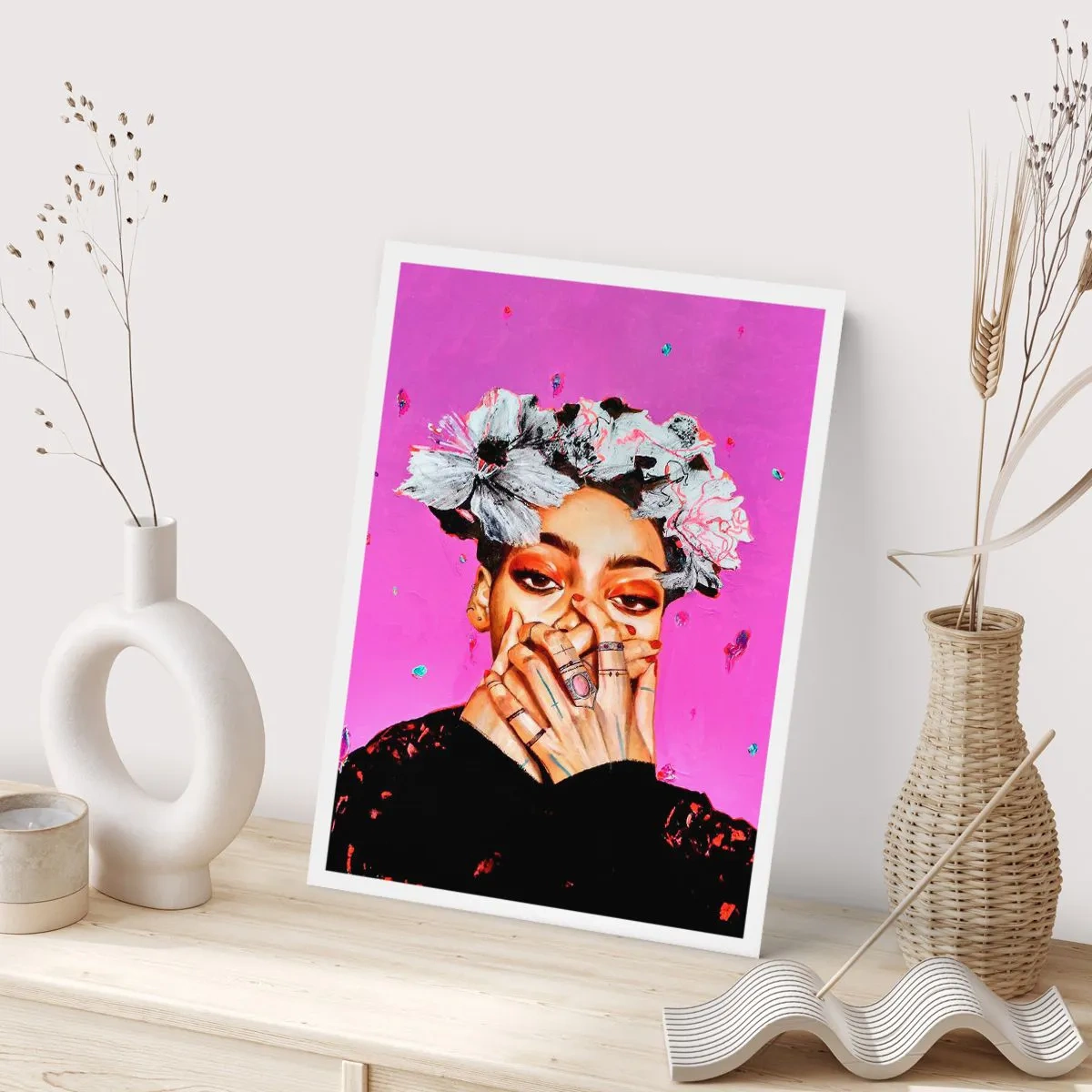 Poster - Un pic nebună - 40x50 cm