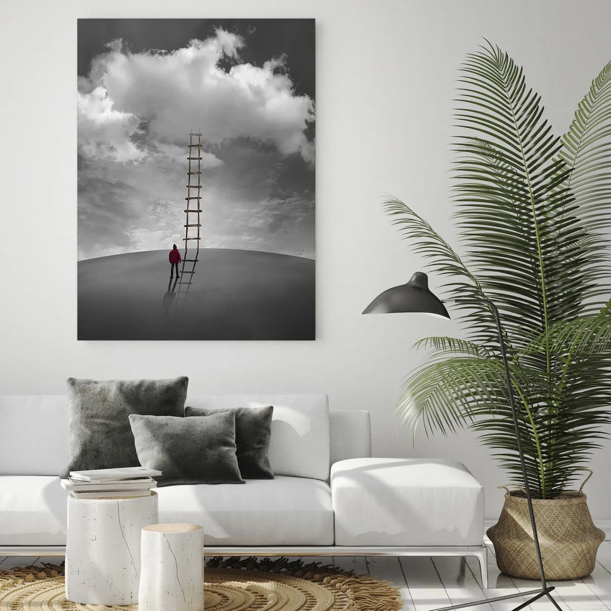 Tablou pe sticlă - Orice este posibil - 50x70 cm