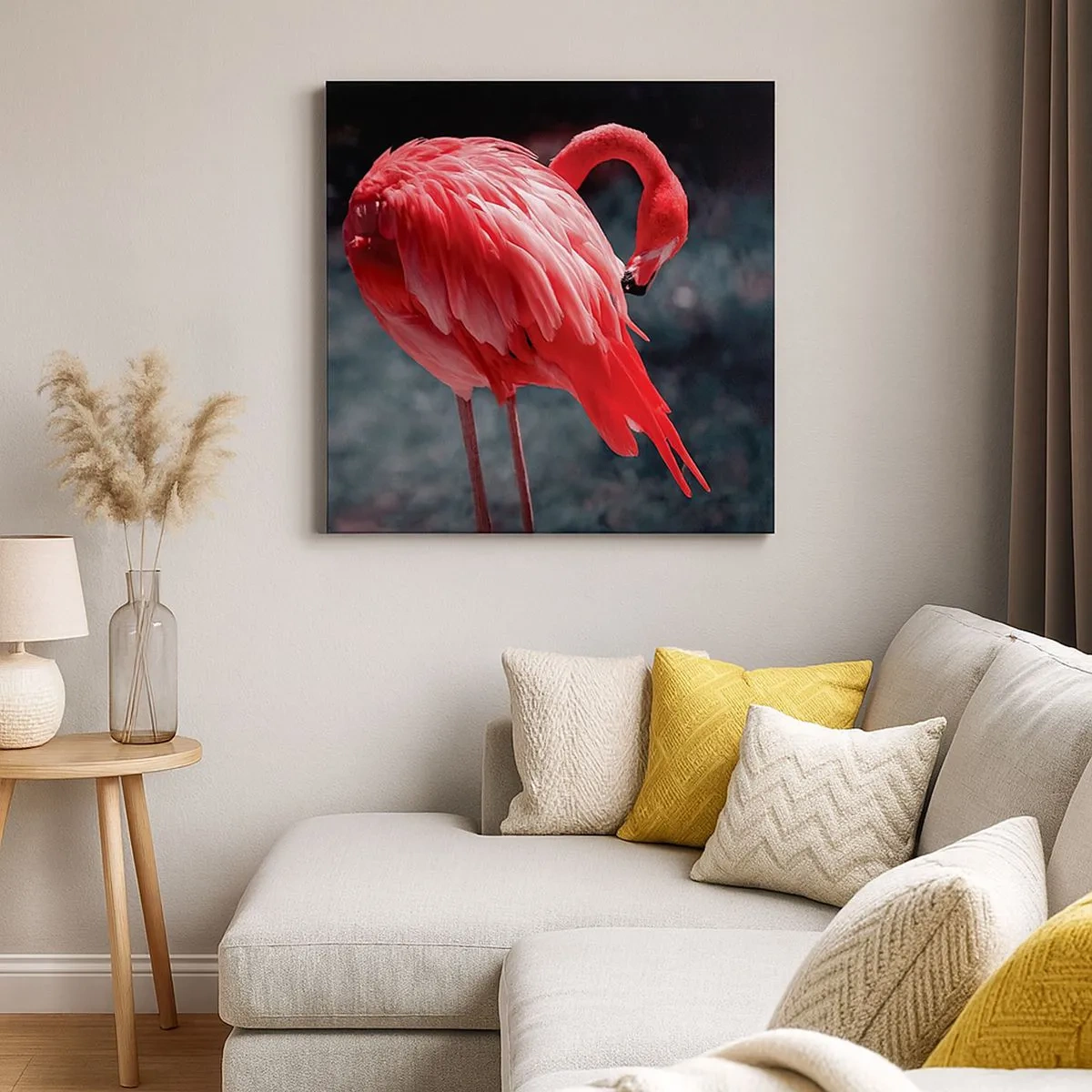 Tablou pe pânză - Poemul purpuriu al naturii - 30x30 cm