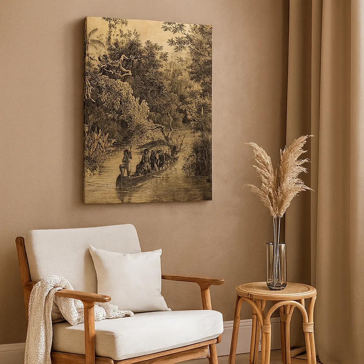 Tablou pe pânză - Călătorie la sursă - 50x70 cm