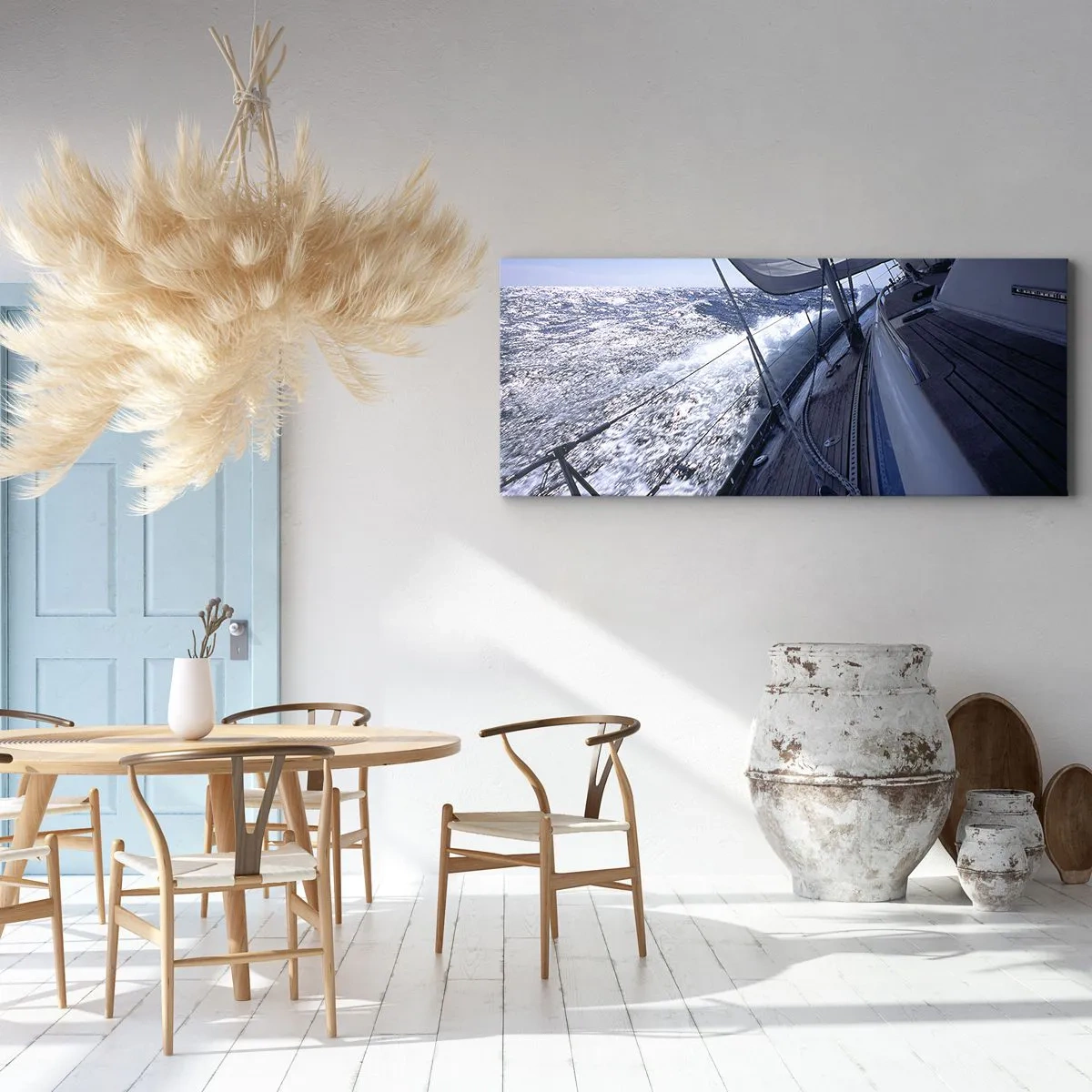 Tablou pe pânză - Știu ce înseamnă să fii o pasăre - 140x50 cm