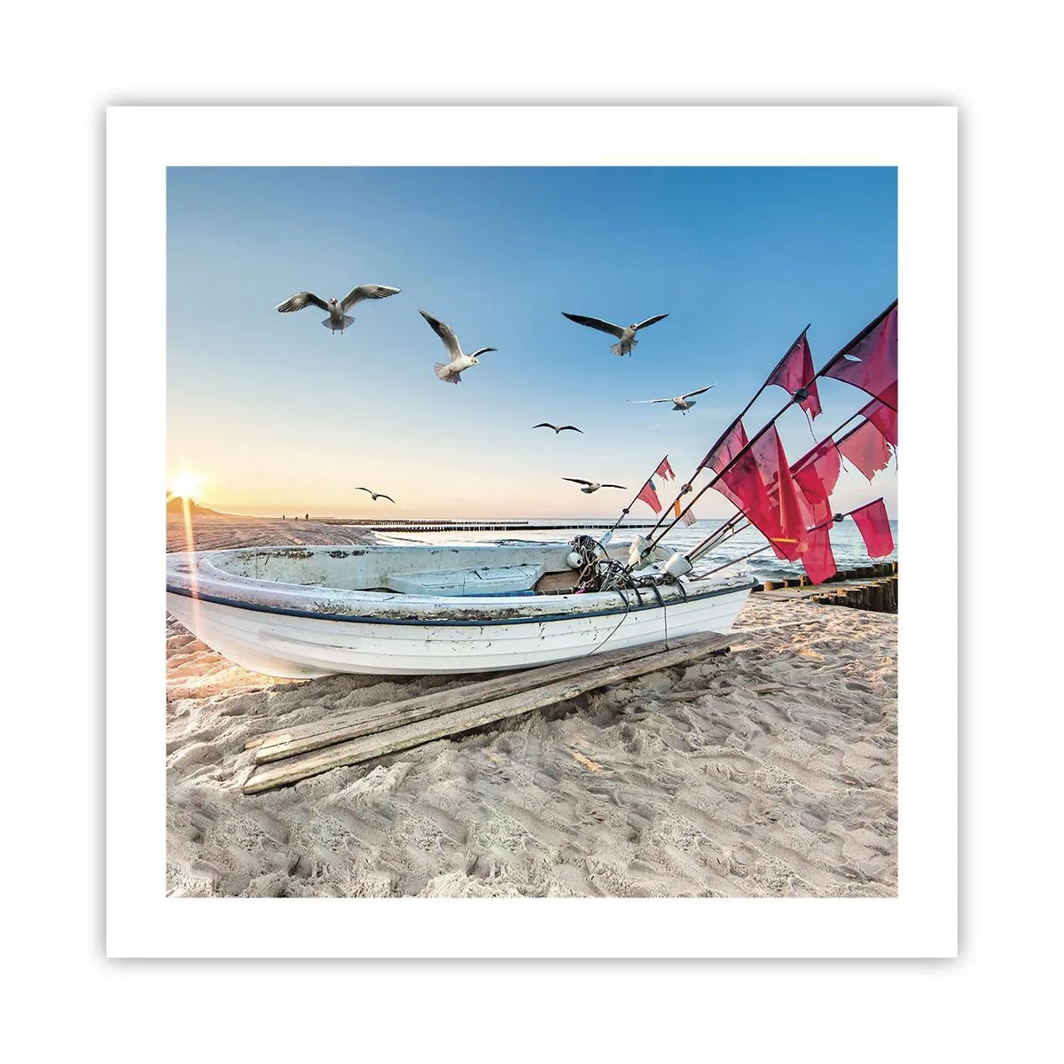 Poster - O odihnă binemeritată - 50x50 cm