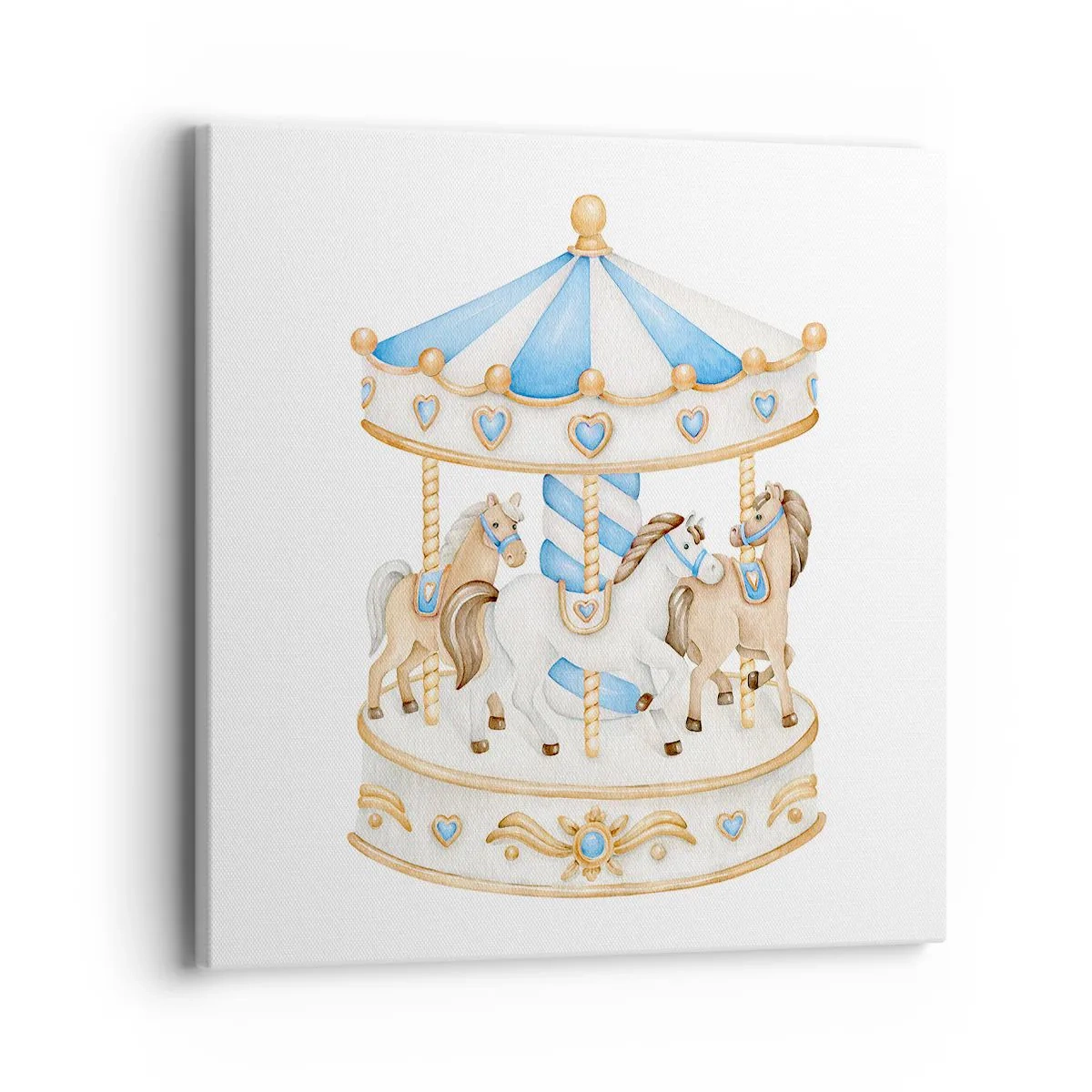 Tablou pe pânză - Copilărie dulce - 40x40 cm