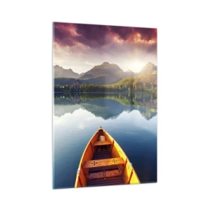 Tablou pe sticlă - Nimic împotriva naturii - 50x70 cm