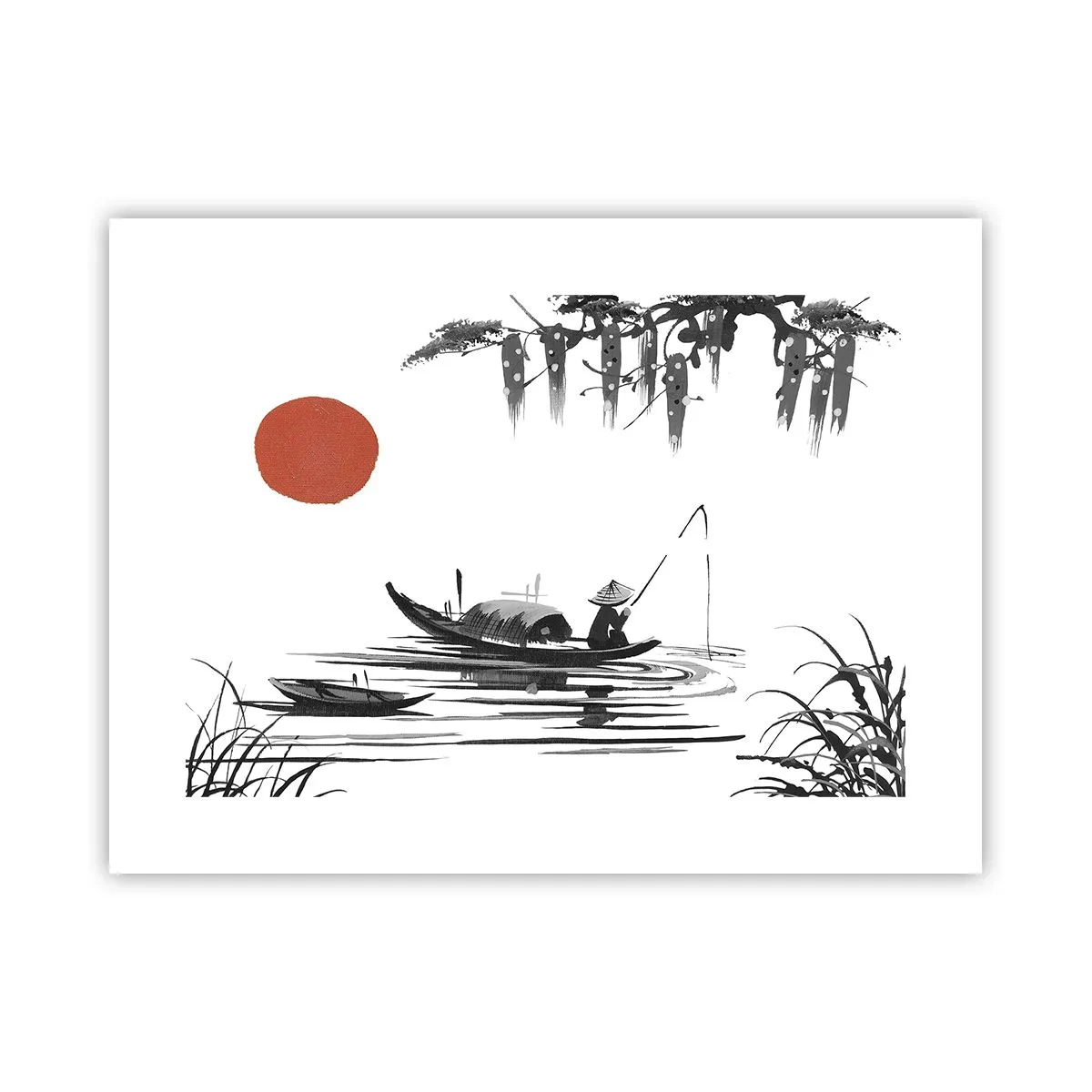 Poster - O după-amiază asiatică - 40x30 cm