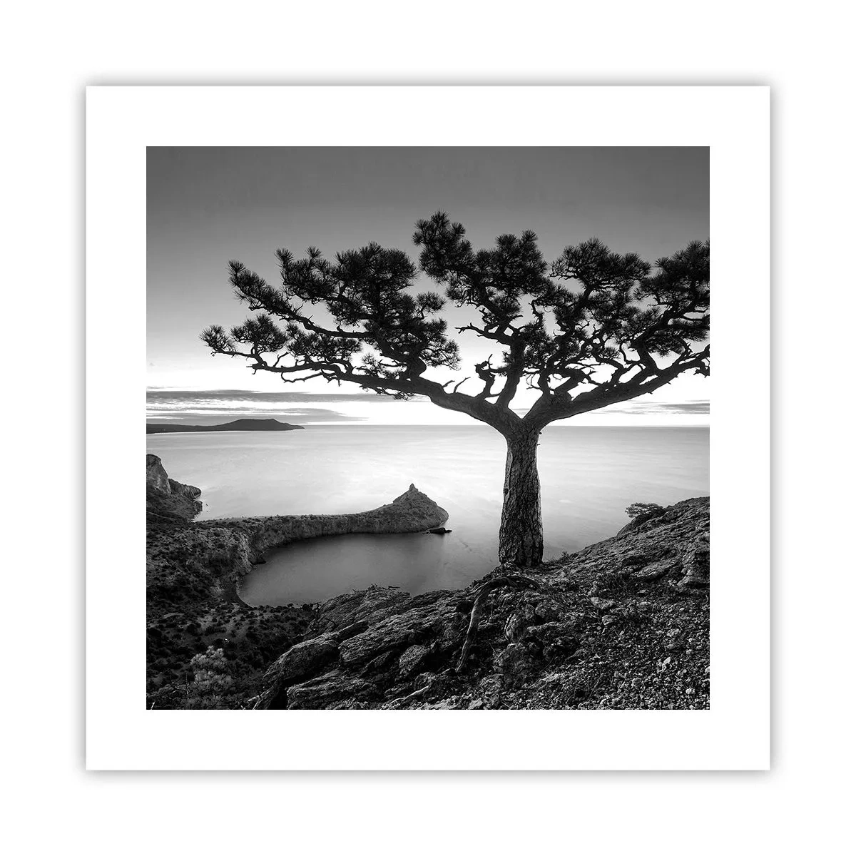 Poster - Liniște până la orizont - 40x40 cm