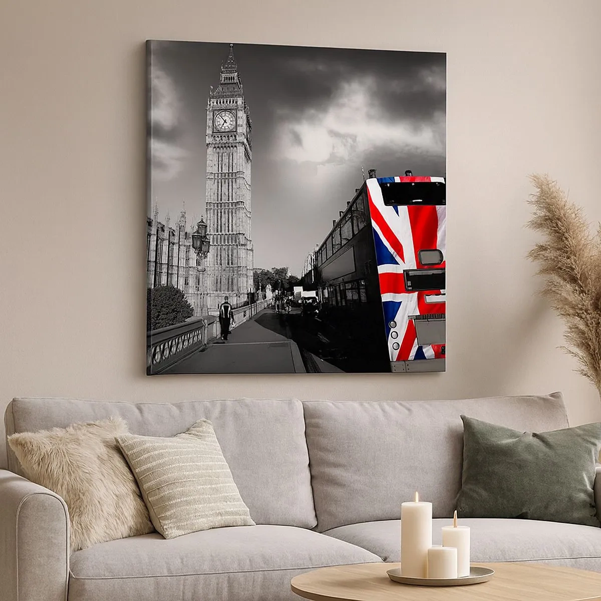 Tablou pe pânză - Mândru și mare - 30x30 cm