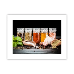 Poster - Pentru a da un gust vieții - 40x30 cm