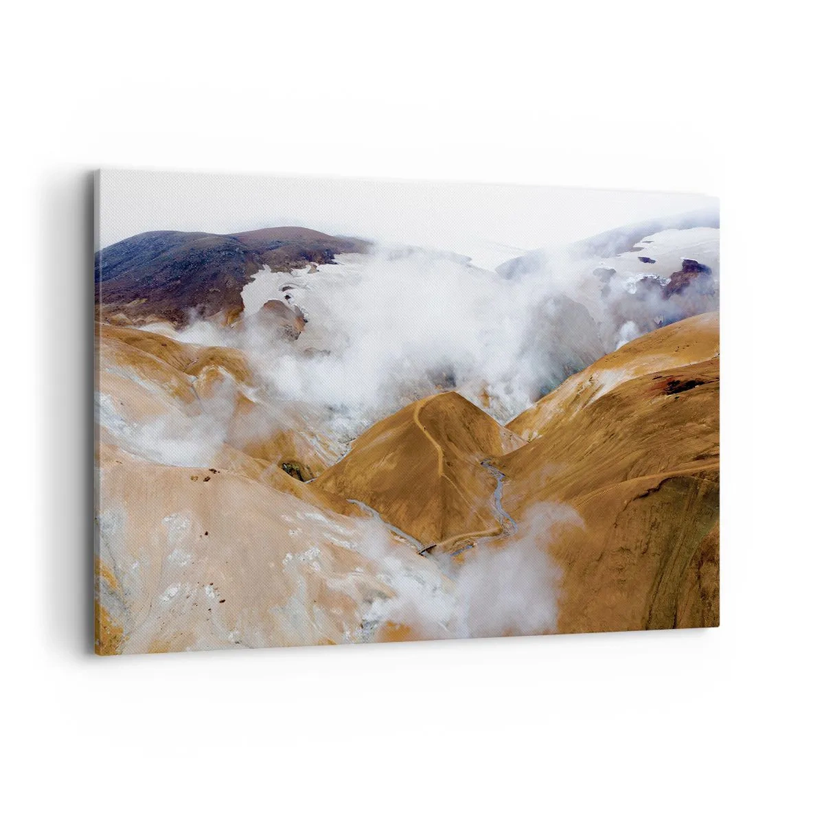 Tablou pe pânză - Frumusețea sălbatică a Islandei - 120x80 cm