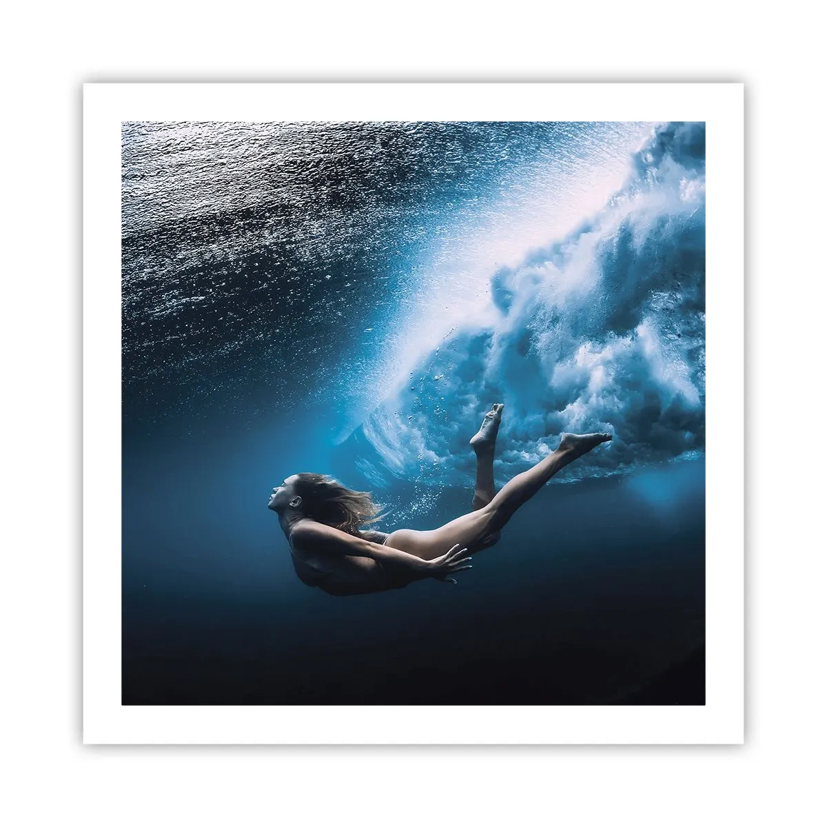 Poster - Sirena modernă - 60x60 cm