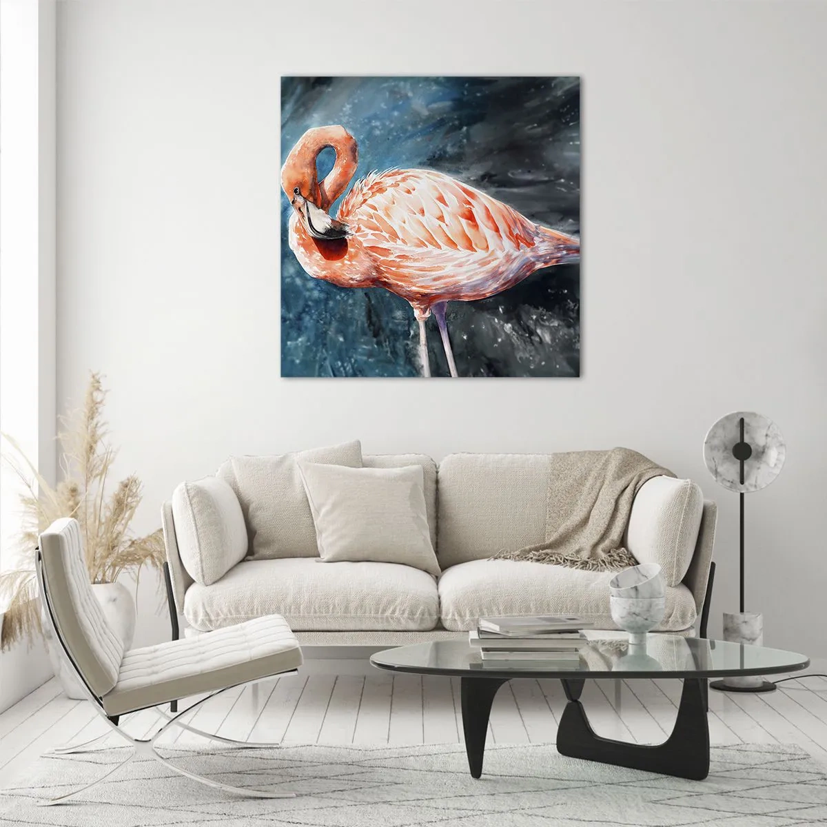 Tablou pe sticlă - Decorativ prin natură - 40x40 cm